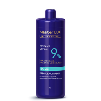 Крем-окислювач 9% Master LUX 1000 мл (2989138706)