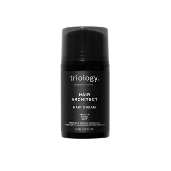 Крем для блиску, ідеальної гладкості та шовковистості волосся Triology. Hair Architect 50 мл