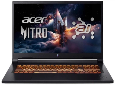 Ноутбук Acer Nitro V17 ANV17-41 NH.QZKEP.006 (1 TB) / 17,3", 165 Hz / Ryzen 7-260 / 16 GB DDR5, 4800 MHz / 1 TB / RTX5070