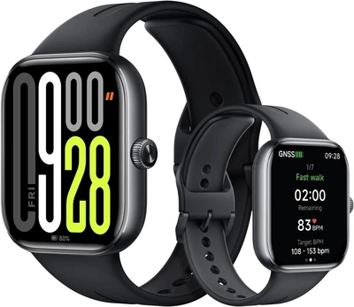 Смарт-часы, Xiaomi Redmi Watch 5, Черный, 2.07" AMOLED 60Hz, 24 дня, GPS (5 GNSS), 150+ режимов, 5ATM - Уценка