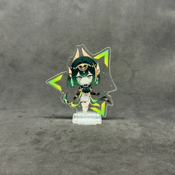 Акриловая коллекционная фигурка Геншин Импакт - Genshin Impact Chibi Нефер (Nefer) 10 см