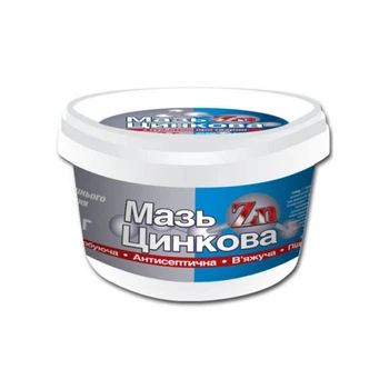 Мазь цинкова - 10% 200г банка O.L.KAR. *