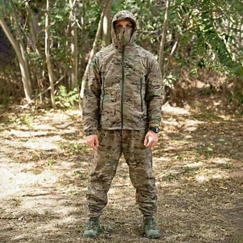 Маскувальний Сітчастий Костюм Куртка + Штани 3XL-4XL мультикам