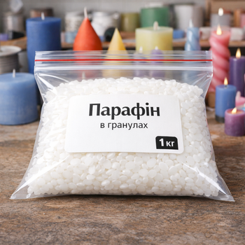Гранулированный парафин 58 градусов, 1 кг