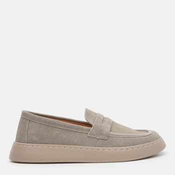 Жіночі мокасини Lola Andy 66590-3 сіра замша 38