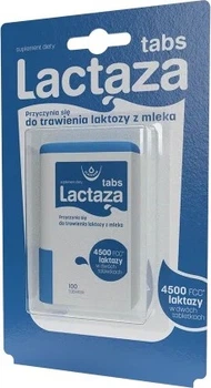 Дієтична добавка Oleofarm Lactaza Tabs 100 таблеток (5904960016222)