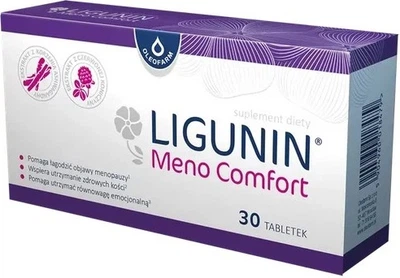 Дієтична добавка Oleofarm Ligunin Meno Comfort 30 таблеток (5904960018479)