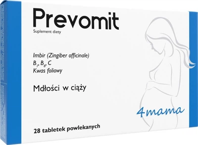 Дієтична добавка Zdrovit Prevomit 28 таблеток (5906204013875)