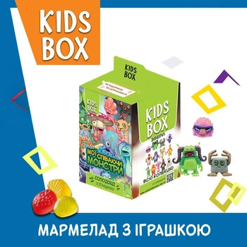 Кідс бокс Мої співаючі монстри My Singing Monster іграшка з мармеладом у коробочці, 1 шт