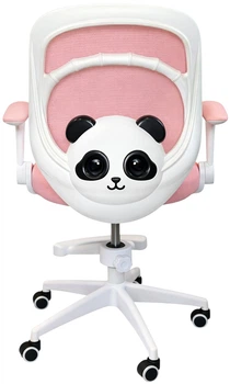 Кресло детское Perfect Home Perfect Kids Panda Pink с подставкой для ног Розовое (000012377729)