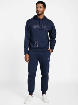 Спортивний костюм чоловічий утеплений Guess 890713609 L Синій (1159858706)