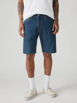 Шорты джинсовые короткие мужские Levi`s 501 Original 629416625 44 Синие (1159862632)