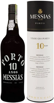 Портвейн Messias Porto 10 Anos P.B. кріплений солодкий 0.75 л 20% у тубусі (5601292175183)