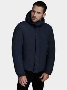 Куртка демисезонная с капюшоном мужская Calvin Klein 792991103 XL Синяя (1159858610)