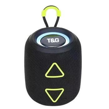 Колонка портативна Bluetooth T&G TG655 black чорна