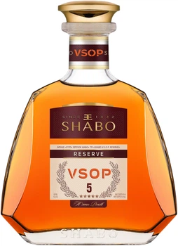 Бренді Shabo V.S.O.P. Reserve п’ять зірок 0.5 л 40% (4820254573947)