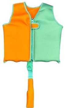 Kamizelka do nauki plywania Swim Essentials 2023SE510 dla dzieci 19-30 kg Pomarańczowo ‑ Zielona (7432234167175)