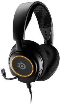 Навушники з мікрофоном SteelSeries Arctis Nova 3 Black (61631)