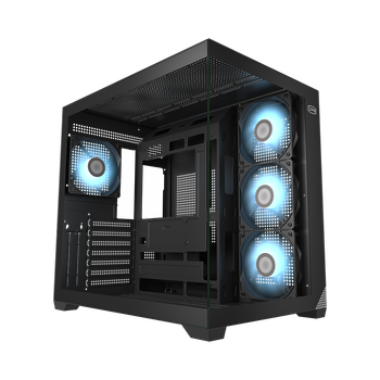 Корпус PcCOOLER CPS C3 T700 ARGB BK черный ATX/Micro ATX/Mini-ITX без БП (LxWxH)420x285x400мм (C3 T700 ARGB BK)