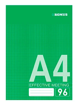Тетрадь Romus A4 у твердій обкладинці 96 аркушів у клітинку (R882997)