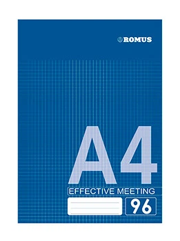Зошит Romus A4 у м'якій обкладинці 96 аркушів у клітинку (R882966)