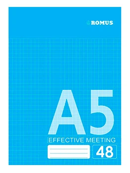 Зошит Romus A5 у м'якій обкладинці 48 аркушів у клітинку (R882959)