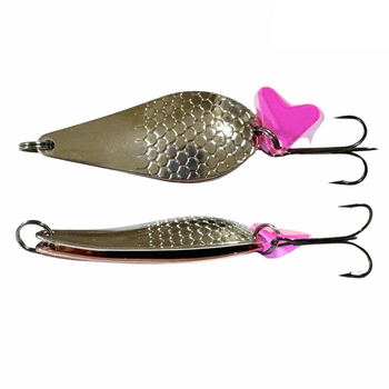 Блесна колеблющаяся двойная Condor Fishing ATOM Twin (5221) 21г 68мм Цвет 15W/03