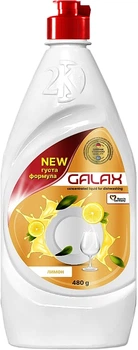 Концентрована рідина для миття посуду "Лимон" - Galax New Formula 480g (1137326-1517046-2)