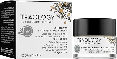 Крем для лица с имбирным чаем - Teaology Ginger Tea Emergizing Aqua Cream 50ml (948100-1206402-2)
