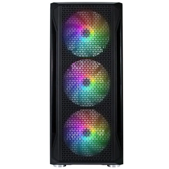 Корпус 1stPlayer X5-BK-4F1 Чорний 750W (X5-BK-4F1-PS-750FK-EU)