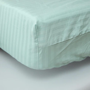 Простирадло на резинці Moon&Star Stripe Mint Satin Stripe 160х190х20 см (MS-850005433)