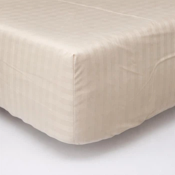 Простирадло на резинці Moon&Star Ivory Stripe Satin Stripe 180х190х10 см (MS-850005655)