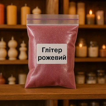 Глиттер Промис-Плюс. Блестки розового цвета, 20 г