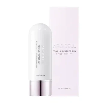 Tone Up Perfect Sun Сонцезахисний крем з ефектом освітлення тону та захистом від інфрачервоних променів Arocell