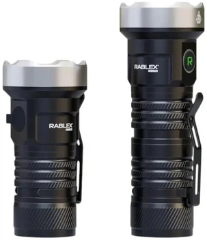 Ліхтар Rablex RB923 1800LM LED акумуляторний USB Type-C багатофункціональний XTE білий жовтий UV червоний зелений синій 26350 26650