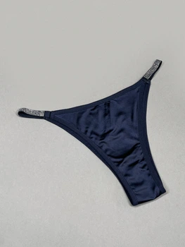 Трусики ISSA PLUS BL3-263 M/L темно-сині (issa2007682804566)