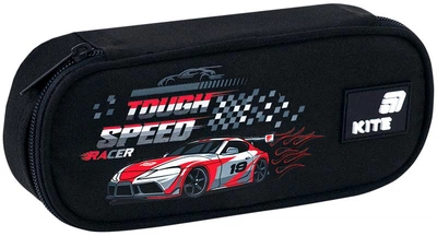 Пенал школьный Kite Speed Racer 22x8.5x4.5 см Черный (K26-599-2)