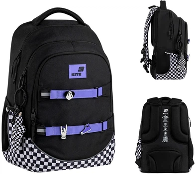 Рюкзак підлітковий Kite Education teens Driving Mood 44x30x21 см 19.5 л Чорний (K26-727L)