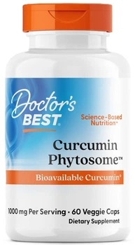 Куркумін Doctor's Best Curcumin Phytosome з Meriva 500 мг 60 капсул (753950002258)