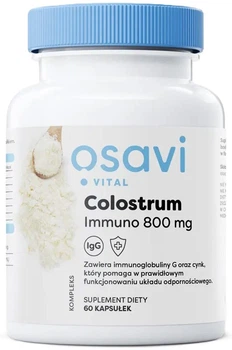Kolostrum Osavi 800 mg 60 kapsułek (5904139920886)