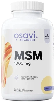 MSM Osavi MSM 1000 мг 120 капсул (5904139923504)
