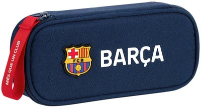 Пенал школьный Kite FC Barcelona 21x8.5x4.5 см Синий (BC26-662)
