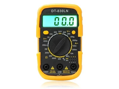 Мультиметр цифровий DT-830LN 10A тестер мультиметр з продзвонкою, вольтметр амперметр з щупами
