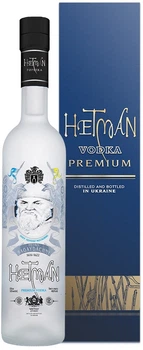 Водка Гетьман 0.7 л сувенир 40% (4820050233922T)