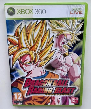 Диск для Xbox 360 - Dragon Ball Raging Blast, английская версия, Б/У