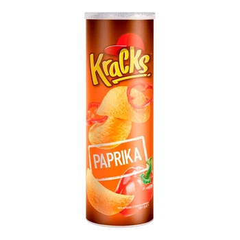 Чипси Kracks зі смаком паприки 160 г