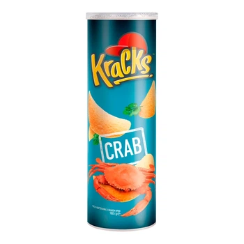 Чипси Kracks зі смаком краба 160 г