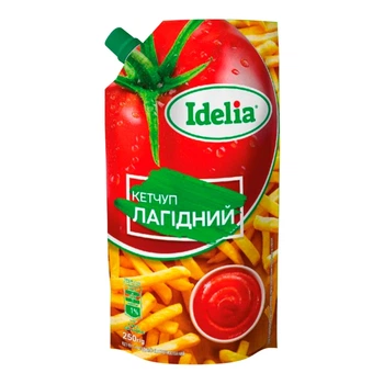Кетчуп Idelia Лагідний 250 г