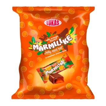 Цукерки LUKAS MARMILIKE зі смаком апельсину 1 кг