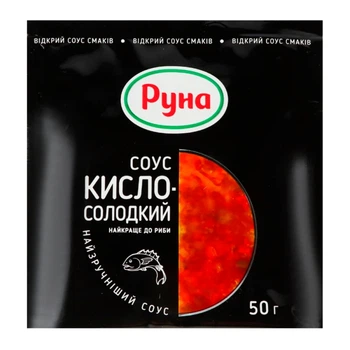 Соус Руна Кисло-солодкий сашет 50 г